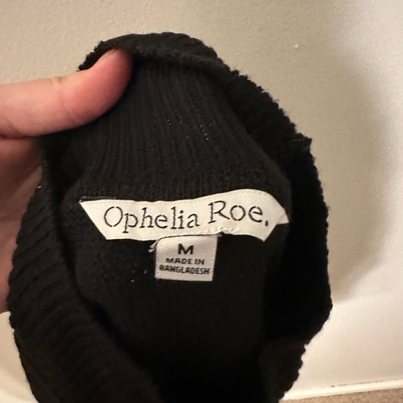 Black Sweater Dress - Picture 2 of 2